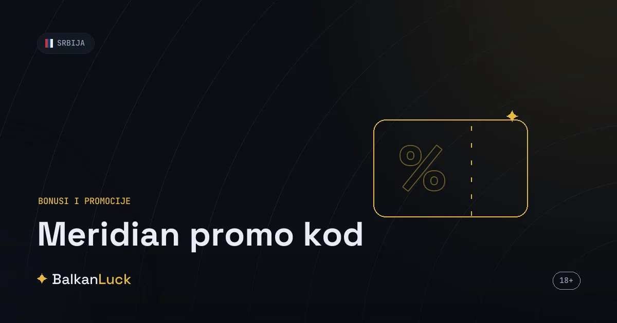 Meridian promo kod nije potreban, bonus dobrodošlice sa dva dana besplatne igre