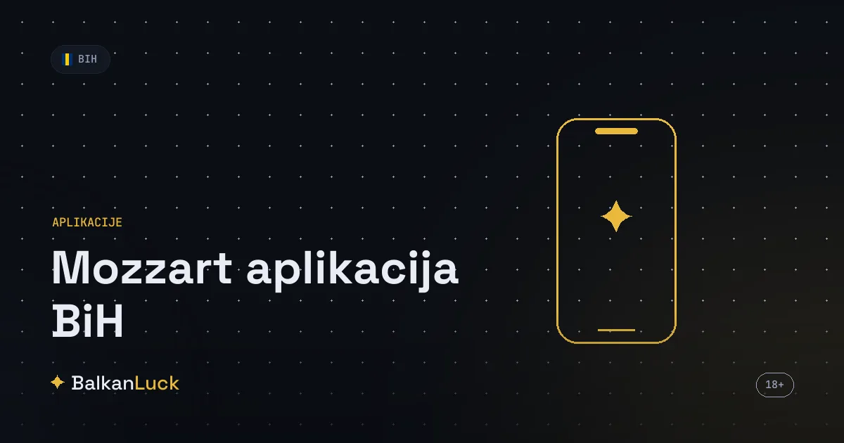 Mozzart aplikacija BiH za Android i iOS sa zvaničnog sajta