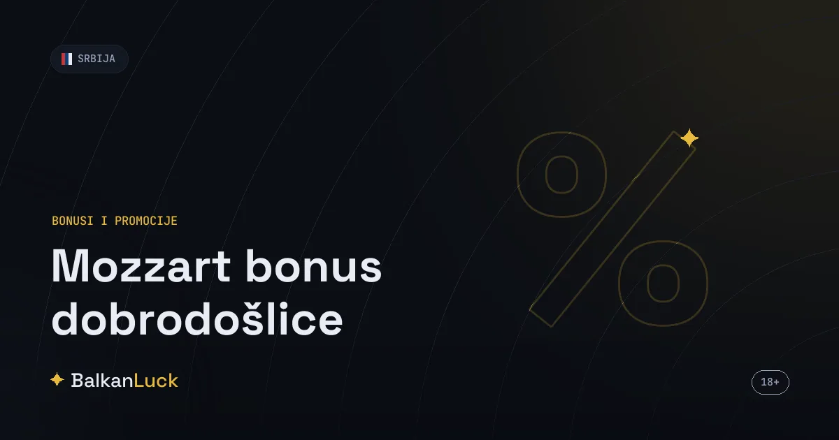 Mozzart bonus dobrodošlice do 250.000 RSD kroz tri depozita