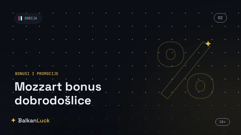 Poređenje Mozzart bonusa dobrodošlice sa konkurencijom