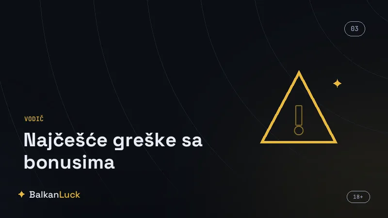 Dupli nalog i menjanje stila igre kao skupe greške sa bonusima