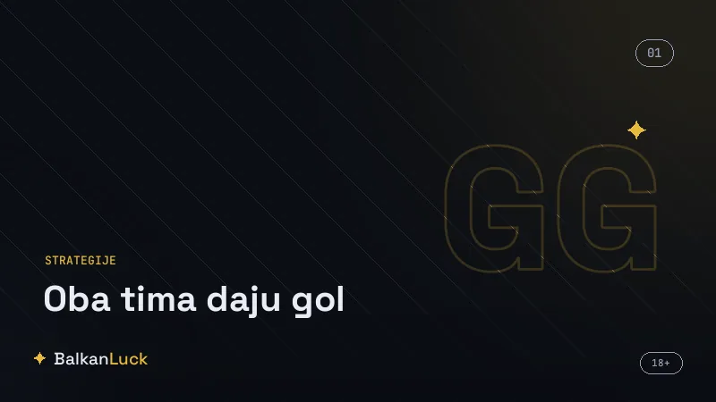 Pokazatelji za oba tima daju gol: prosek golova, forma i kontekst meča