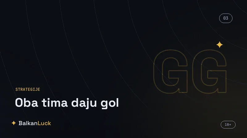Realna očekivanja kod oba tima daju gol uz maržu i varijansu golova