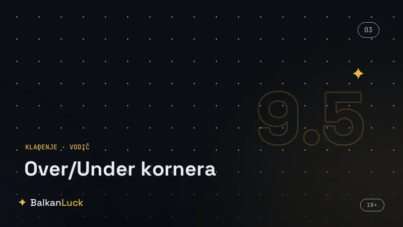Profili ekipa koji dižu i spuštaju broj kornera za over under kornera