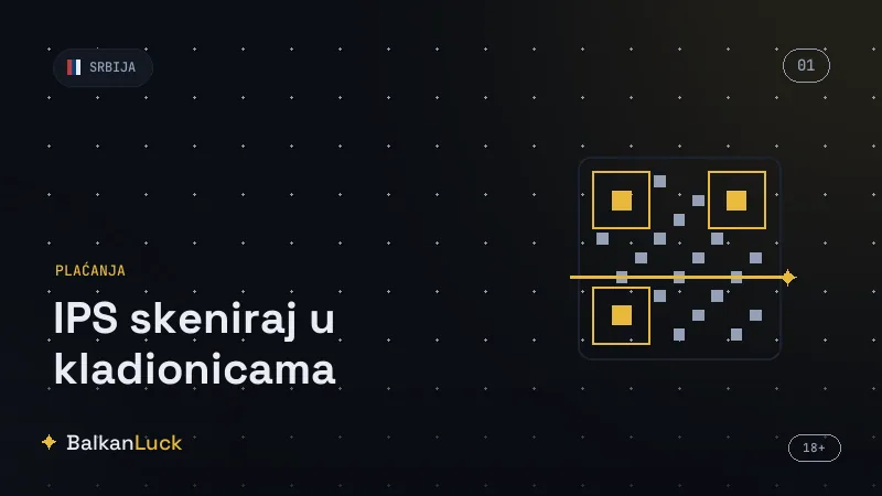 Uplata na kladionicu preko IPS skeniraj QR koda korak po korak