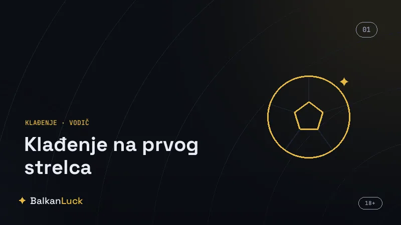 Primer kvota za klađenje na prvog strelca na meču favorita