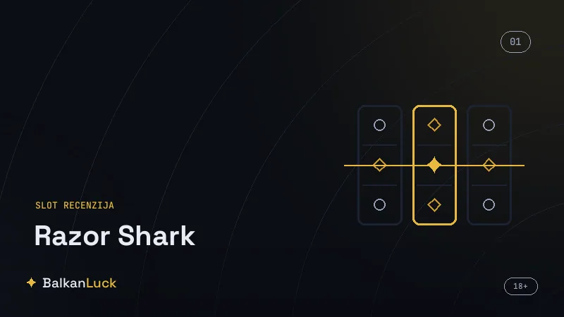 Kako se igra Razor Shark, mreža pet sa četiri i Mystery Stacks