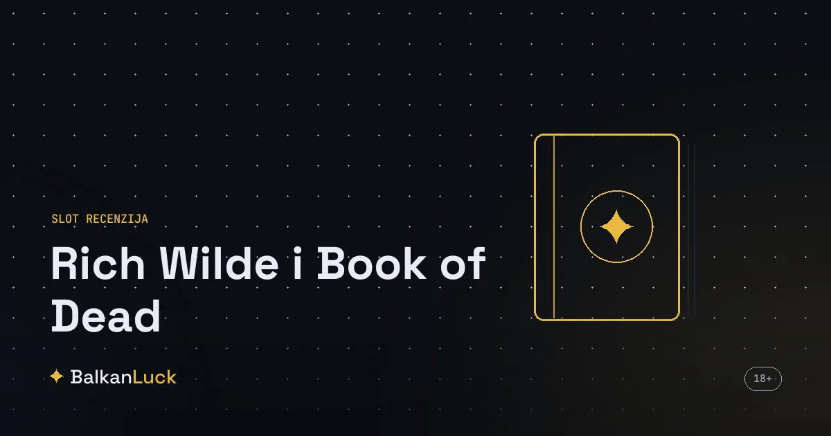 Rich Wilde and the Book of Dead slot sa egipatskom temom i ekspandirajućim simbolom