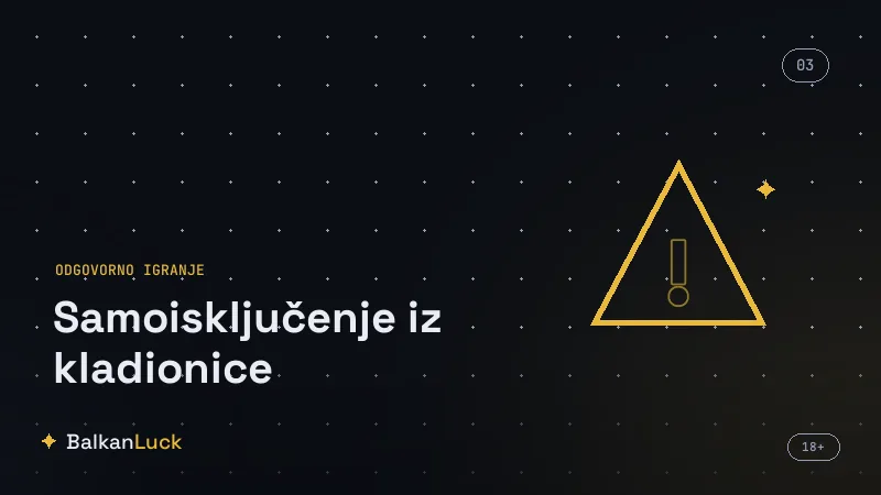 Samoisključenje i potraga za pomoći kod problema sa kockanjem