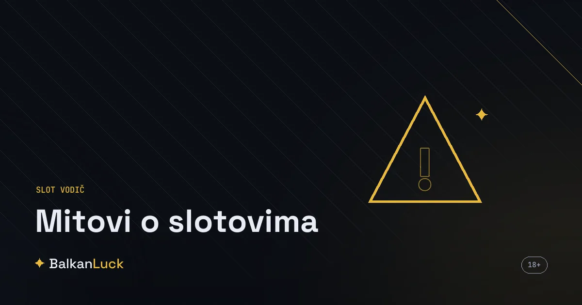 Mitovi o slotovima i istina o generatoru slučajnih brojeva i nezavisnim spinovima