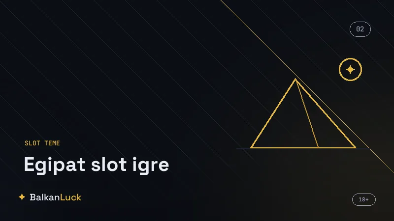 Egipatski slotovi kod licenciranih online kazina u regionu