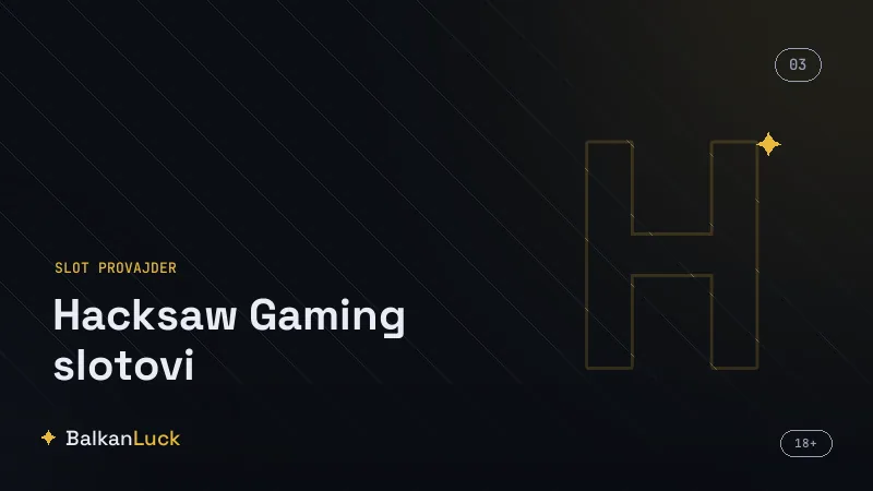 Poređenje Hacksaw Gaming slotova sa provajderima i izbor prave igre