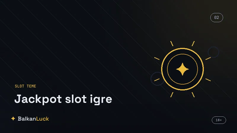 Jackpot slot igre kod licenciranih online kazina u regionu