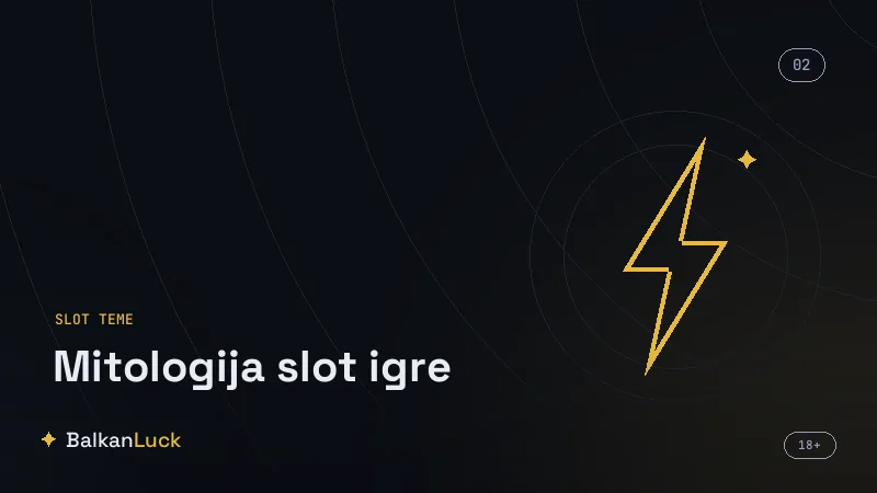 Mitologija slot igre kod licenciranih online kazina u regionu