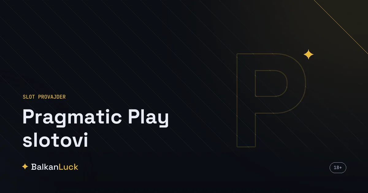 Pragmatic play slotovi 2026 - Gates of Olympus, Sweet Bonanza i najpoznatije igre