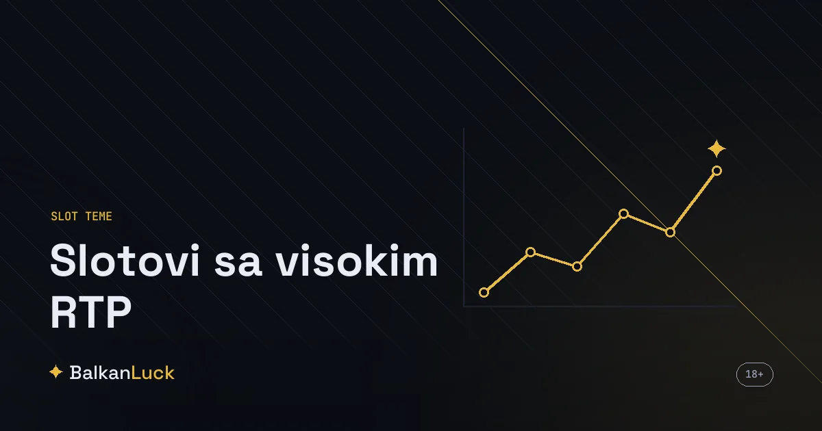 Slotovi sa visokim RTP i manjom prednošću kuće od proseka