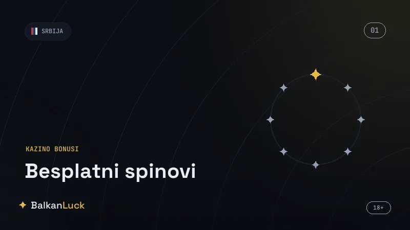 Besplatni spinovi na slot igrama kod domaćih operatera