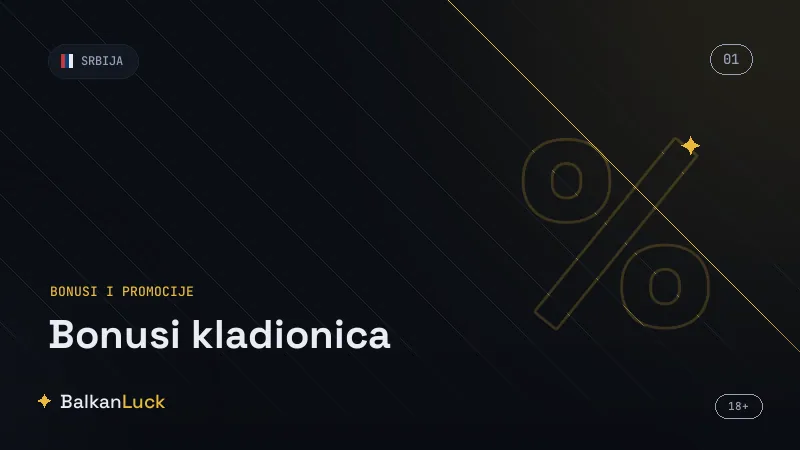 Vrste bonusa kladionica: depozitni, freebet, spinovi i cashback