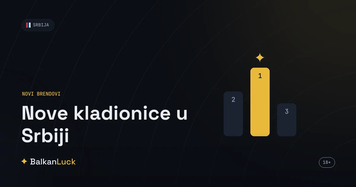 Nove kladionice u Srbiji 2026 - Superbet, Rizk i nova generacija operatera