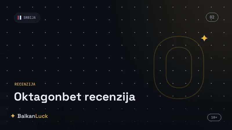 OktagonBet aplikacija, uplate i isplata na tekući račun
