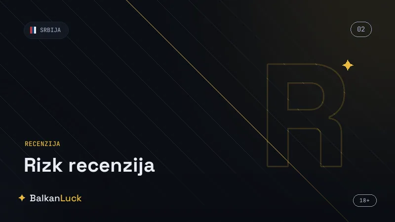Rizk aplikacija, uplate i isplata na tekući račun