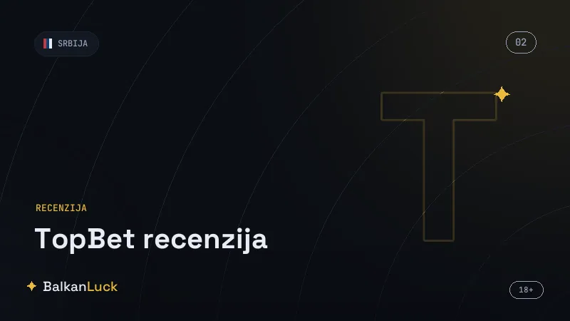 TopBet aplikacija, uplate i isplata na tekući račun