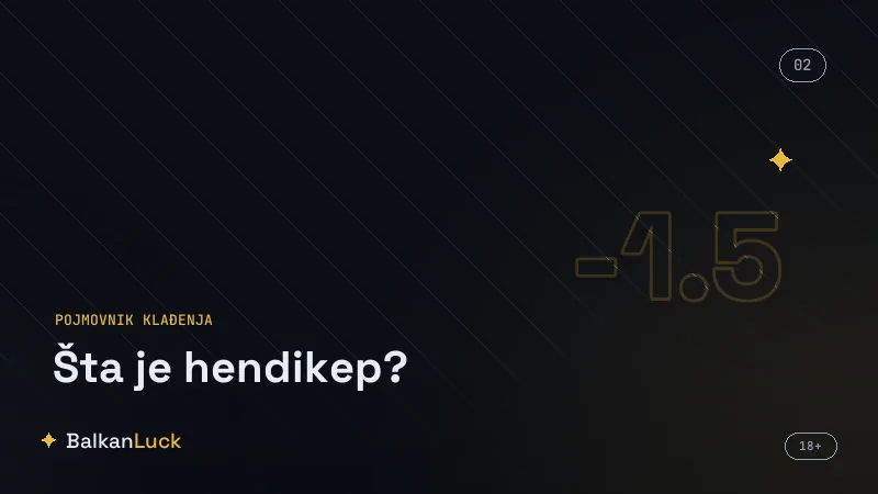 Kada koristiti hendikep u zavisnosti od razlike u kvalitetu timova