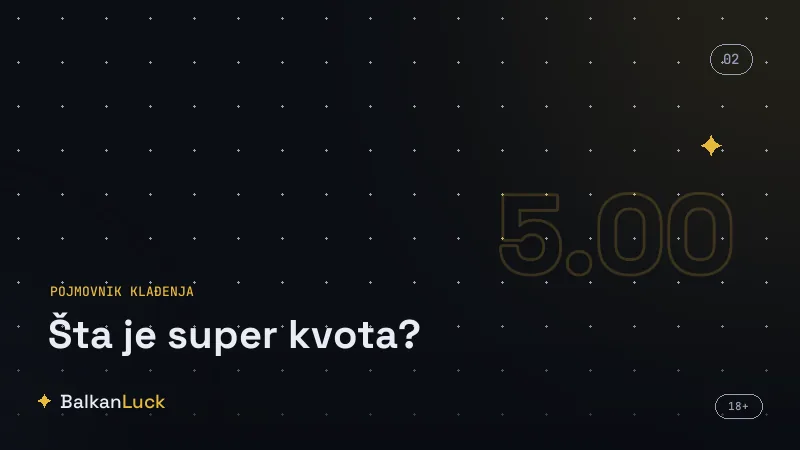 Odnos super kvote i marže kladionice na primeru poštene i uvećane kvote