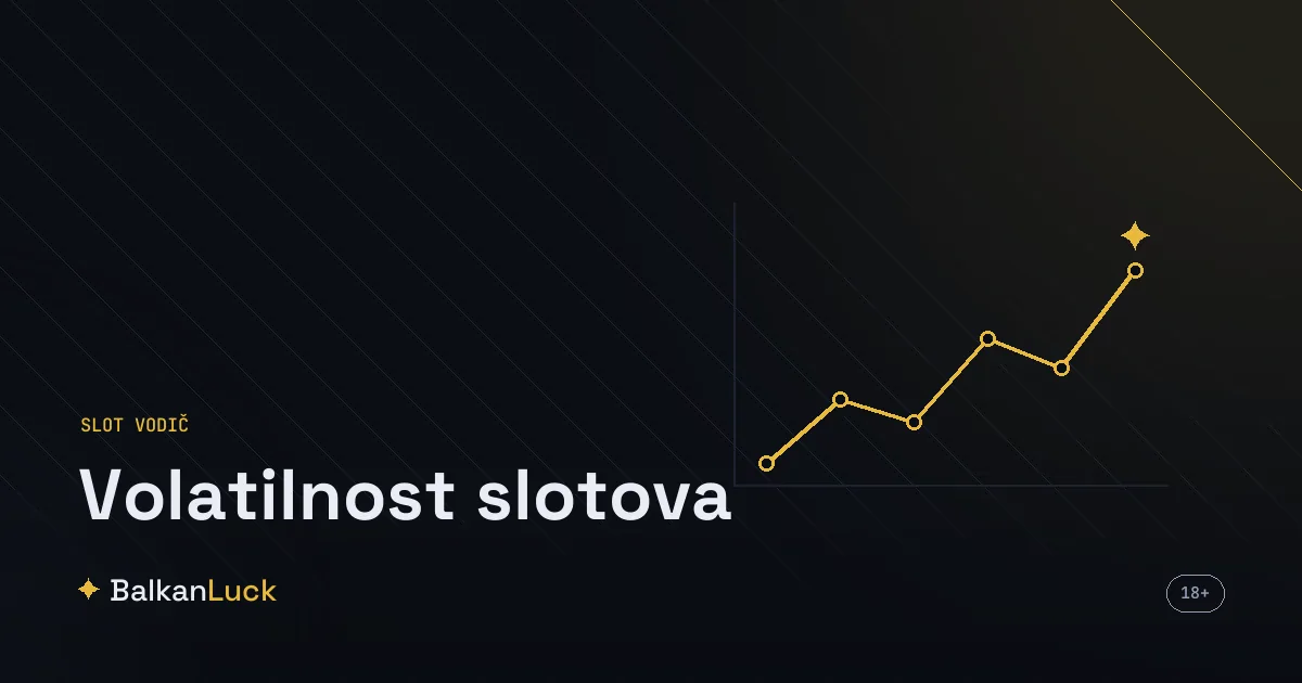 Volatilnost slotova, raspored dobitaka kod niske srednje i visoke varijanse