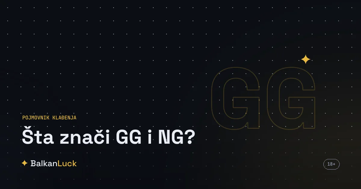 Šta znači GG i NG na tiketu i kada oba tima daju gol