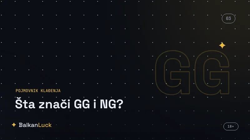 GG i NG tržište oba tima daju gol u fudbalu i drugim sportovima