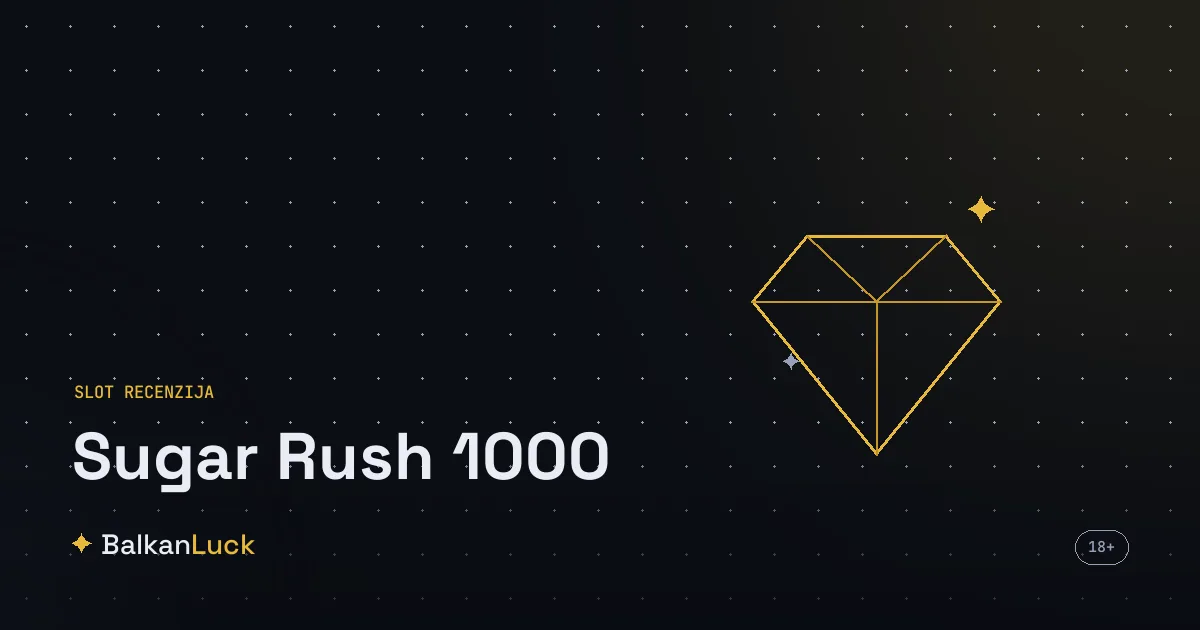 Sugar Rush 1000 slot sa mrežom 7x7 i množiteljima na poljima