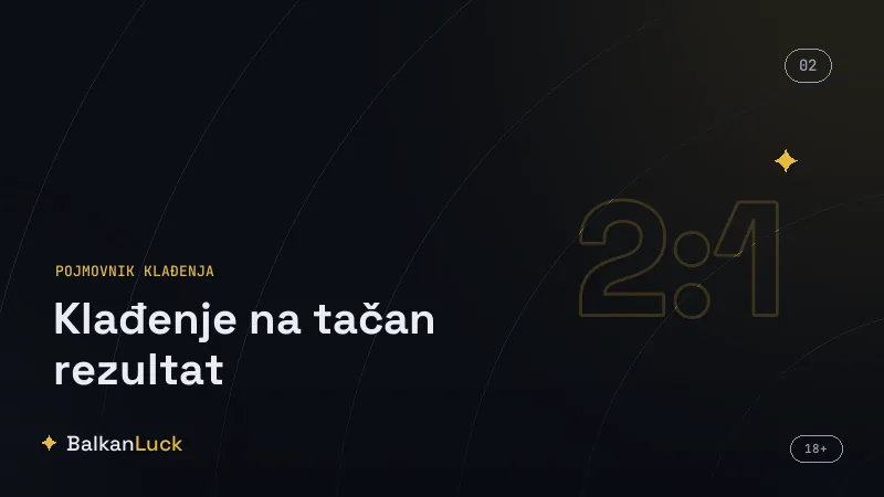 Tačan rezultat poluvremena i kombinacije sa pogotkom oba tima