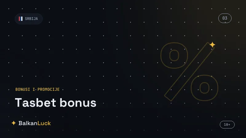 Tasbet bonus, obrt i odgovorno igranje na Taš platformi