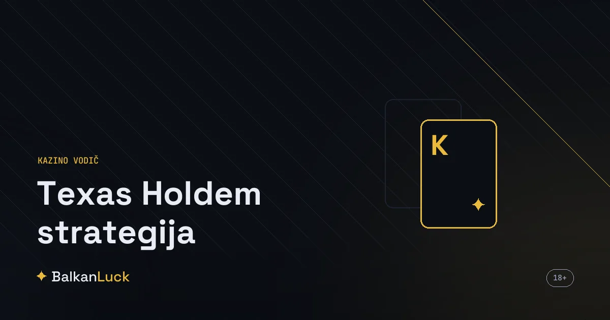 Texas holdem strategija, jak par karata i zetoni ispred igraca za stolom