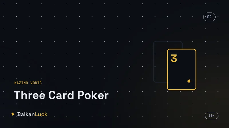 Pair Plus sporedna opklada i isplatna tablica u three card pokeru