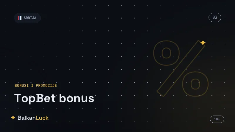 TopBet bonus, obrt na slotovima i odgovorno igranje