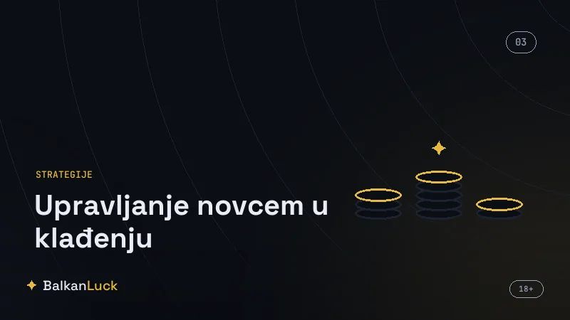 Disciplina i realna očekivanja u upravljanju novcem u klađenju