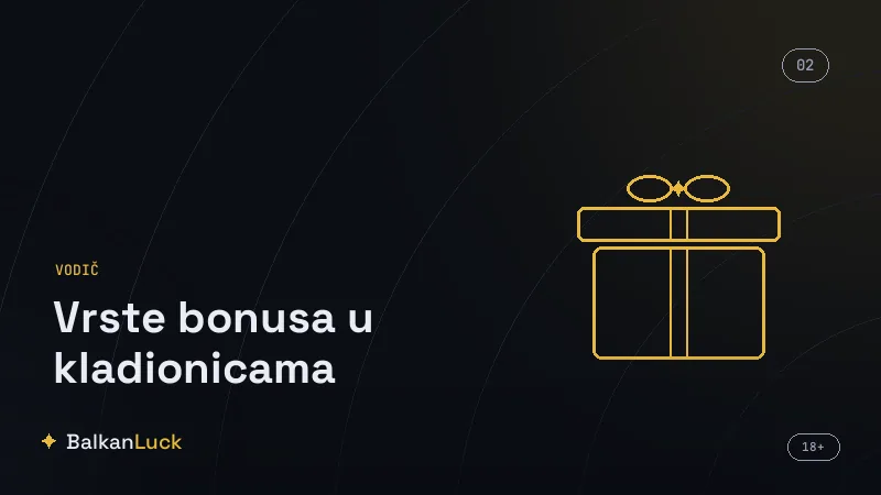 Besplatni spinovi, freebet i cashback kao vrste bonusa
