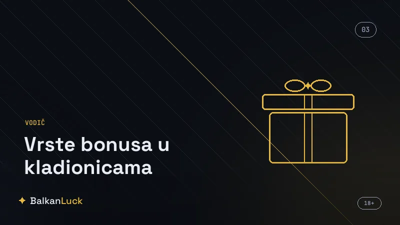 Uslovni i bezuslovni bonusi kao najvažnija podela vrsta bonusa