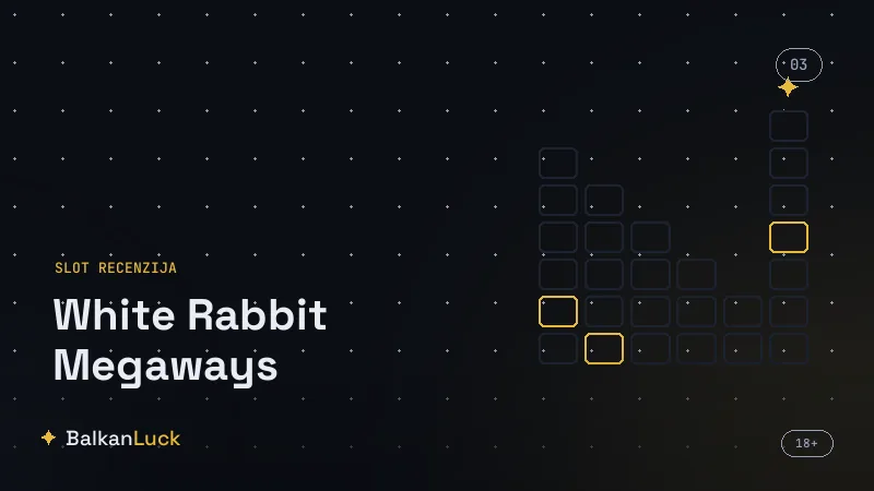 Gde igrati White Rabbit Megaways u licenciranim online kazinima