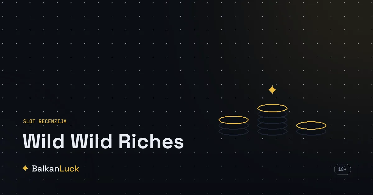Wild Wild Riches slot proizvođača Pragmatic Play, grčka boginja sreće i novčići sa vrednostima