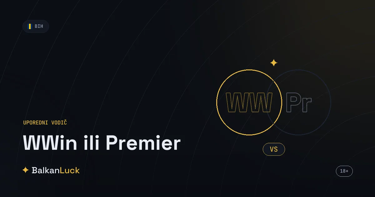 Wwin ili Premier 2026 - poređenje bonusa, ponude i prenosa